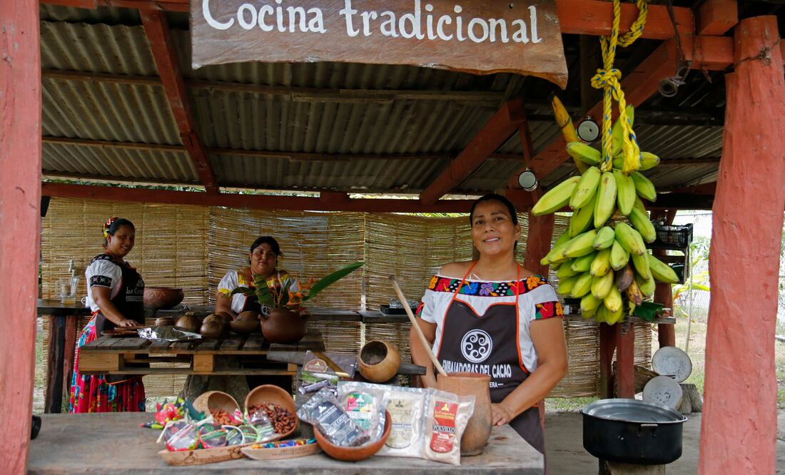 Las mujeres que conservan el cacao