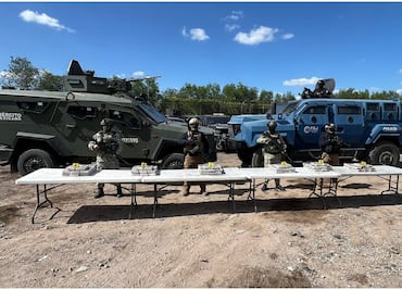 Ejército asegura 84 paquetes de droga oculta dentro de blocks de cemento en Tamaulipas; no hay detenidos