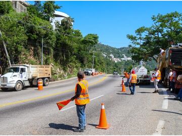 Capufe anuncia cierres en la autopista Cuernavaca - Acapulco en vacaciones