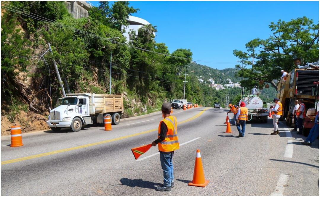 Inician trabajos de rehabilitación  Acapulco, Guerrero (5/11/2024). Foto: Especial