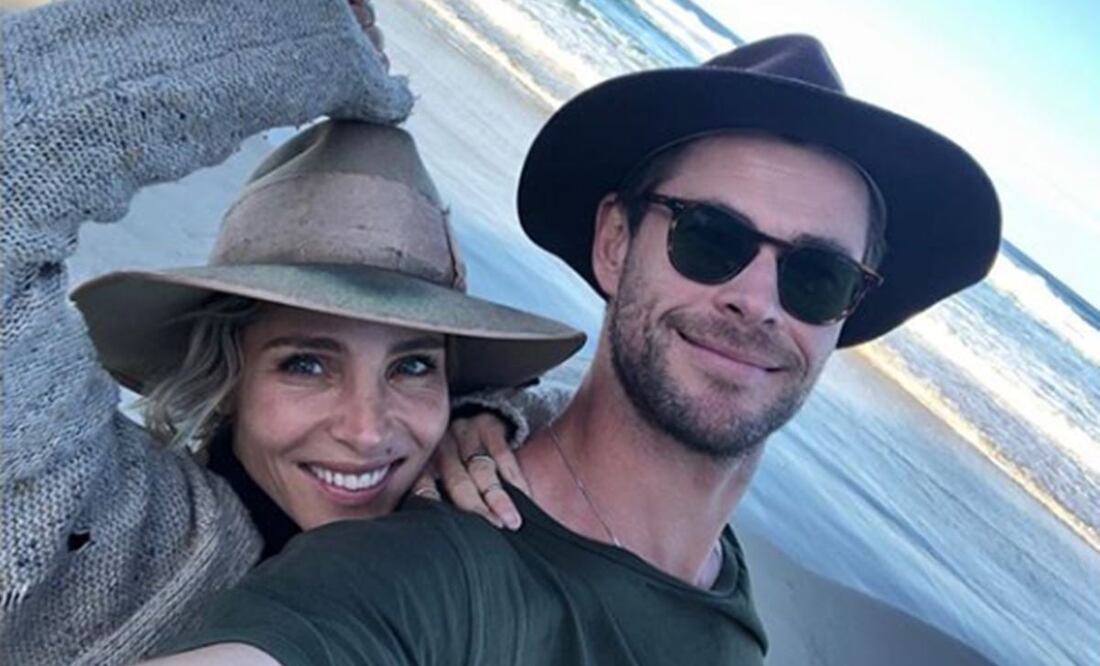 Elsa Pataky y Chris Hemsworth. Foto: Instagram