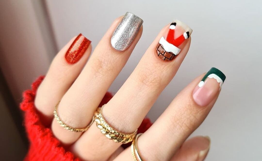 Toda la magia de la Navidad se puede llevar en las uñas / Fotos: Instagram @pippypolish