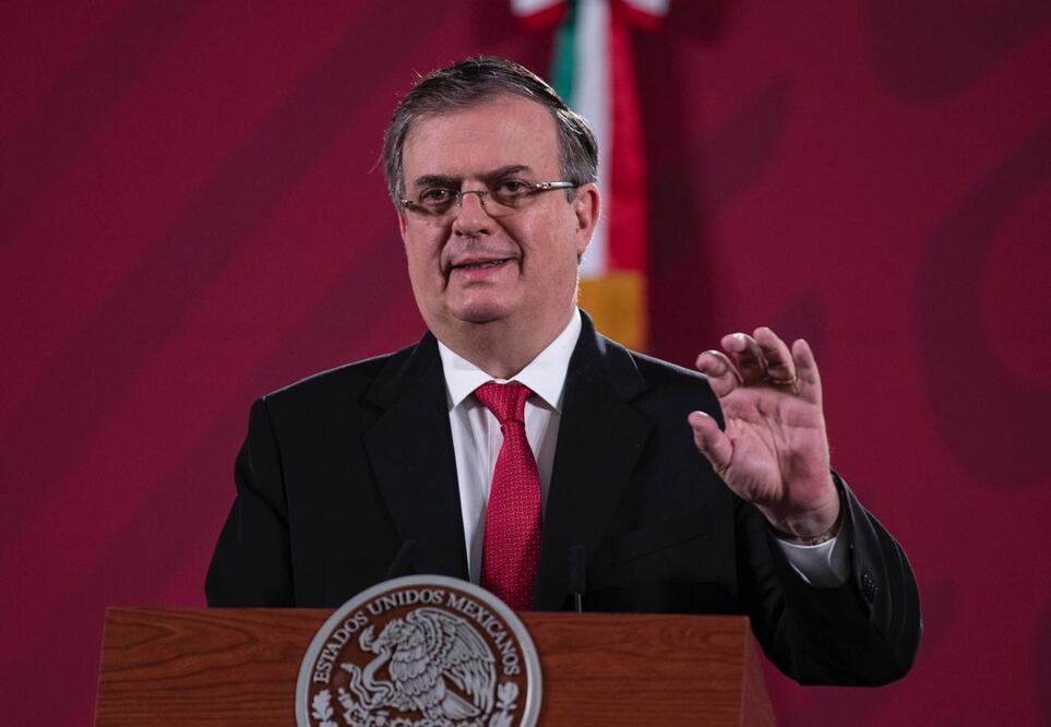 El canciller, Marcelo Ebrard. Foto: Archivo EL UNIVERSAL 
