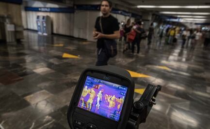 Metro instala cámaras para medir temperatura a usuarios ante Covid-19