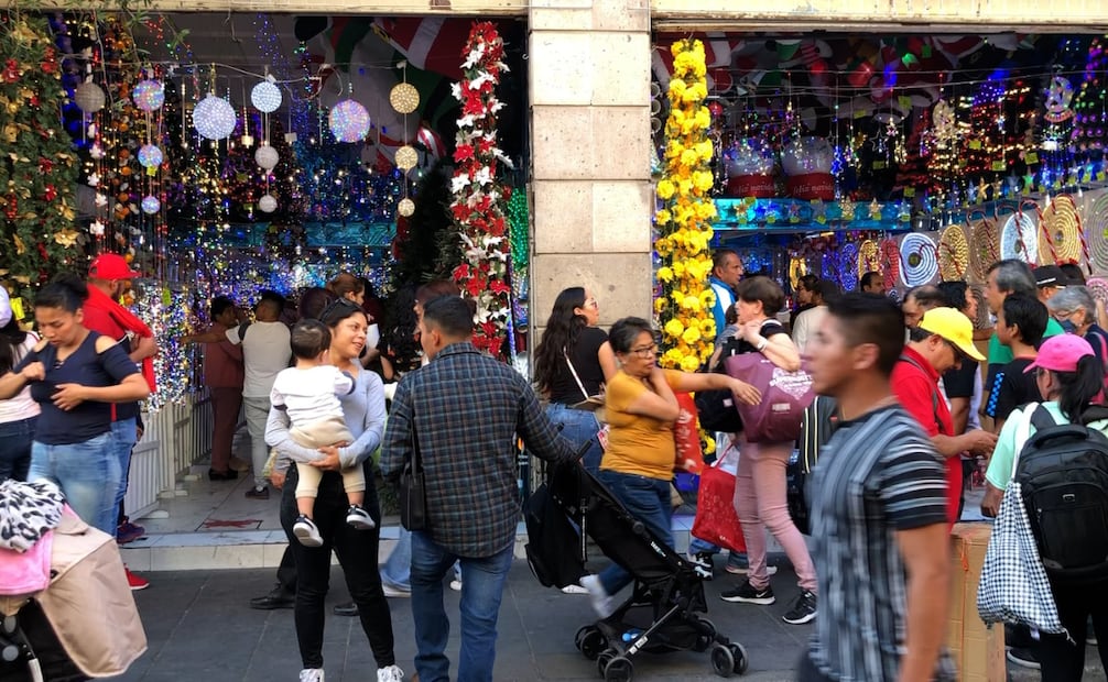 La Navidad ya llegó a la CDMX. Foto: Atenea Campuzano / EL UNIVERSAL