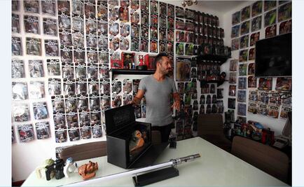 Fan mexicano atesora más de 3 mil piezas de “Star Wars”