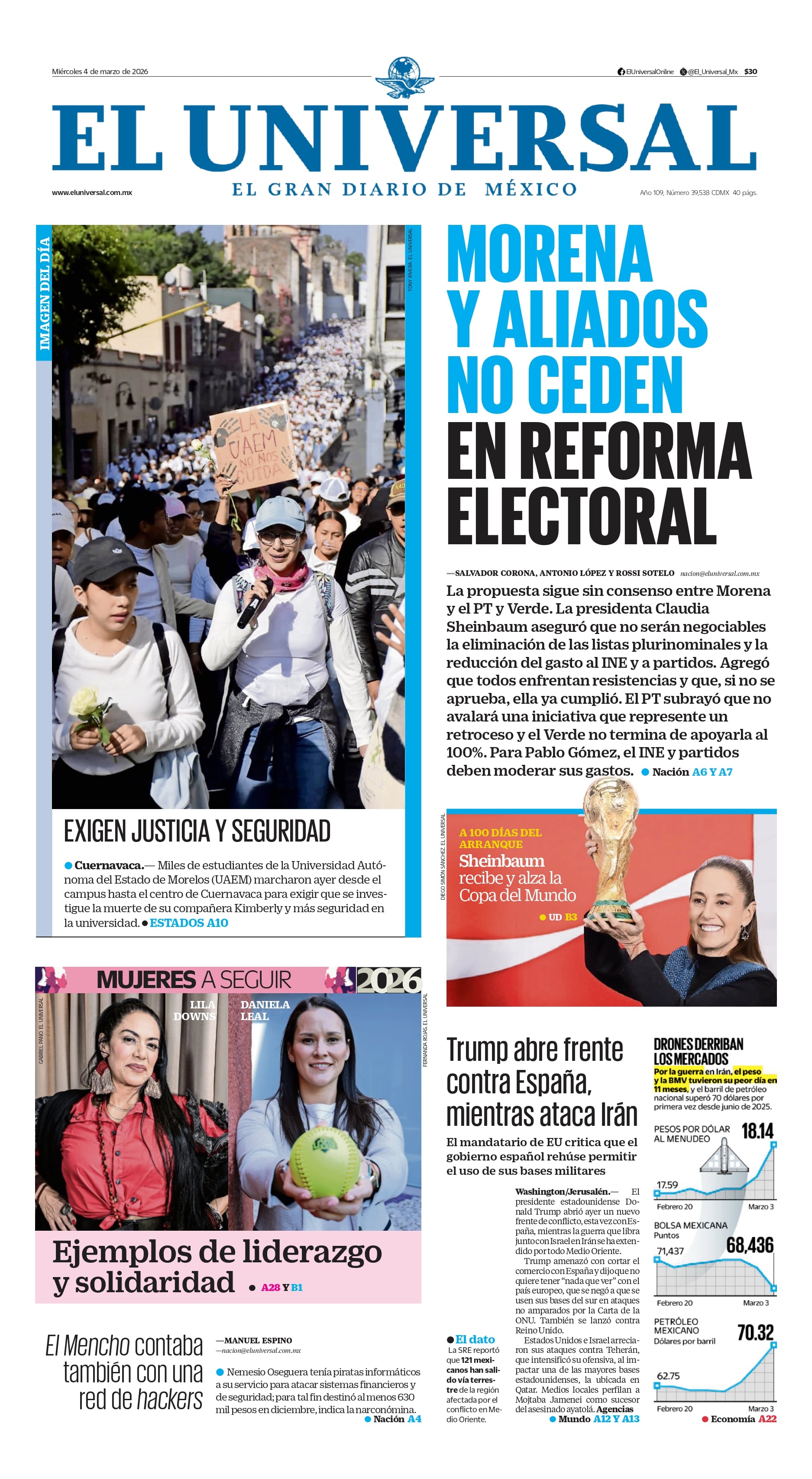 Portada impresa