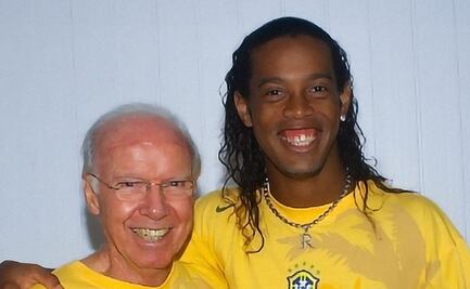 Ronaldinho se despide de Mario 'Lobo' Zagallo con emotivo mensaje
