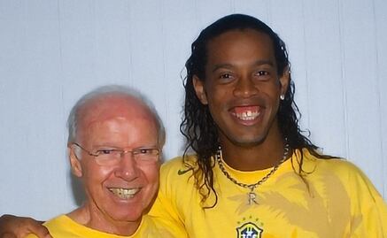 Ronaldinho se despide de Mario 'Lobo' Zagallo con emotivo mensaje