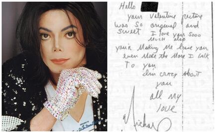 Revelan cartas que Michael Jackson habría enviado a una niña