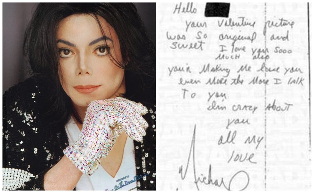 Revelan cartas que Michael Jackson habría enviado a una niña
