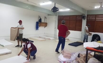 Tormenta tropical "Gamma" provoca evacuaciones en Playa del Carmen y Tulum