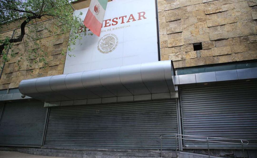 Blindan instalaciones de la Secretaría del Bienestar previo a elecciones judiciales. Foto: Especial