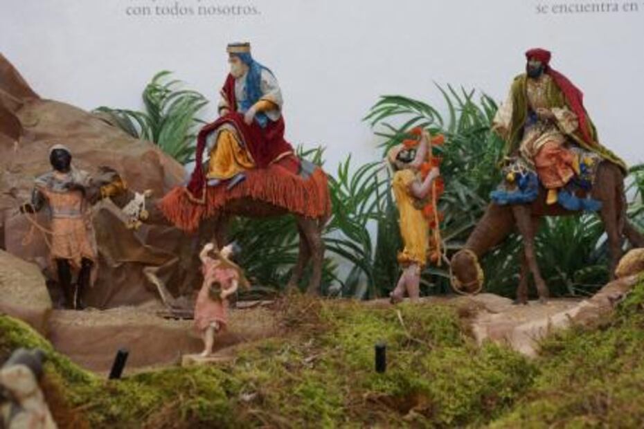 El único nacimiento navideño hecho de cera está en Oaxaca