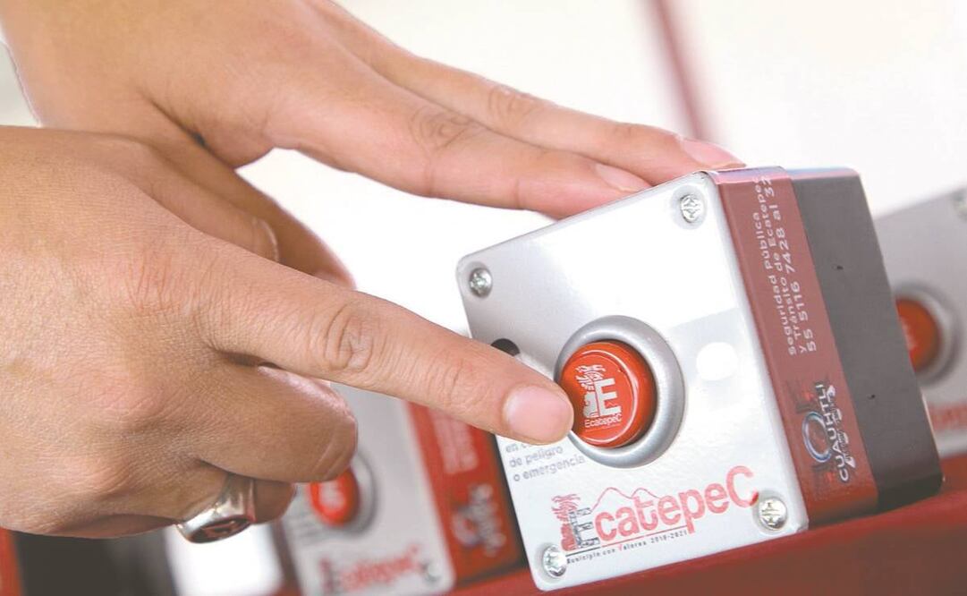 Los botones de alarma están conectados al C4. Foto: ESPECIAL