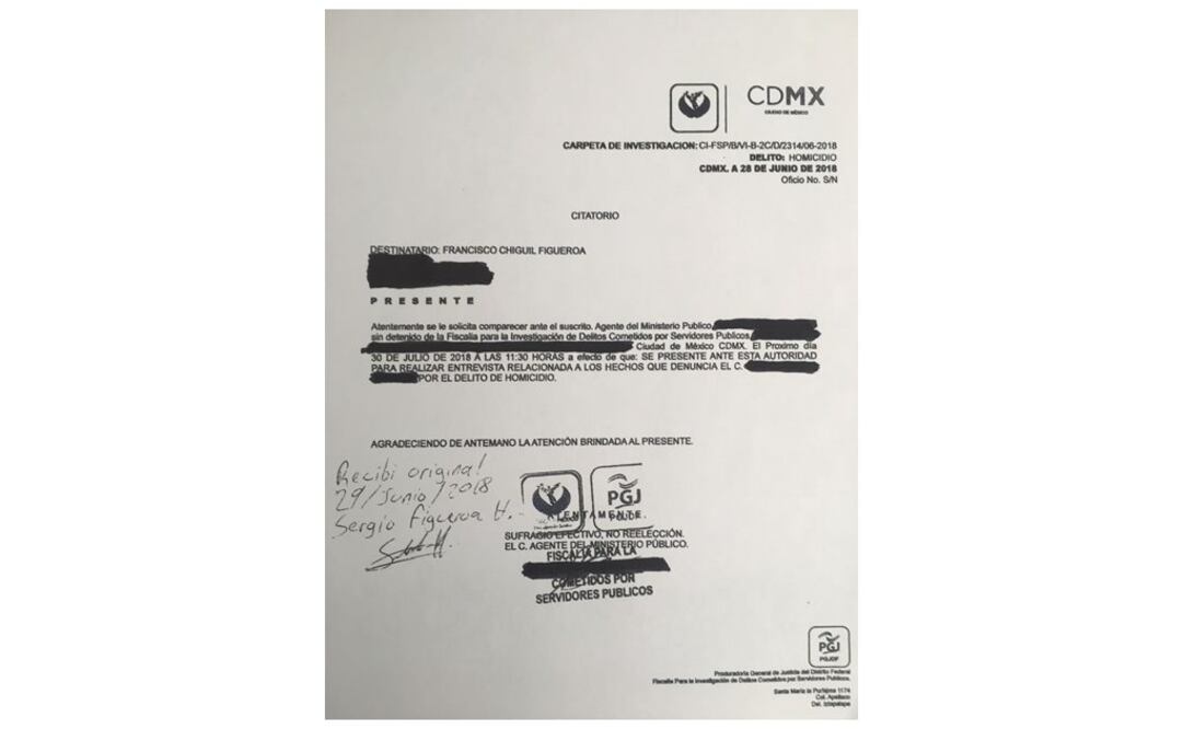 El citatorio habría sido girado a Chíguil Figueroa, como imputado de homicidio doloso por la muerte de los nueve jóvenes y tres policías en esa discoteca. Foto: Especial