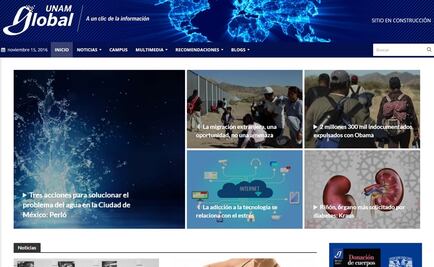 La UNAM lanzó su sitio de noticias