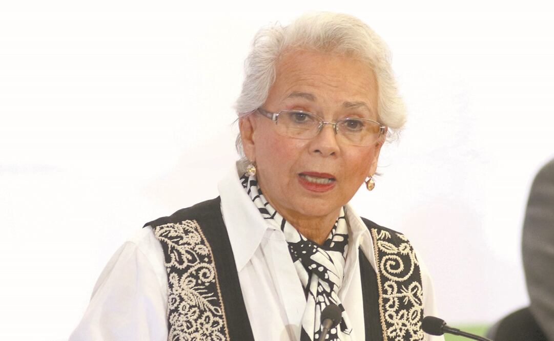 La secretaria de Gobernación, Olga Sánchez, aseveró que México ha cumplido en materia de migración. Foto: ARCHIVO EL UNIVERSAL