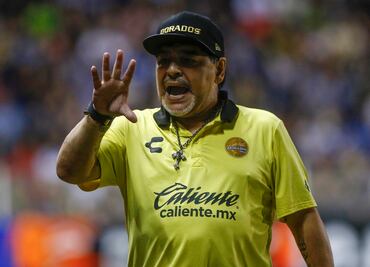 Diego Armando Maradona abre la puerta para irse de Dorados