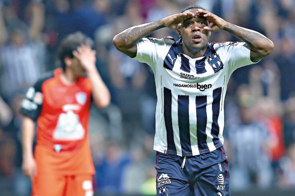 Dorlan Pabón hizo la solitaria anotación que dio el triunfo regio (JOSÉ MACÍAS. IMAGO7)