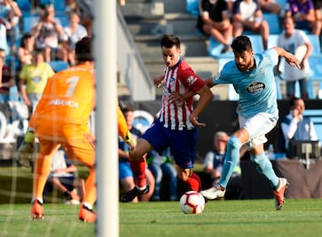 Celta con Araujo derrota al Atlético de Madrid