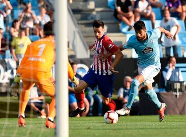 Celta con Araujo derrota al Atlético de Madrid