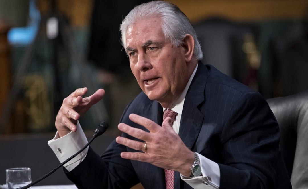 Rex Tillerson, nominado por Donald Trump para ser secretario de Estado de Estados Unidos enfrentó varias preguntas sobre el clima durante su audiencia de confirmación en el Senado (Foto: AP)