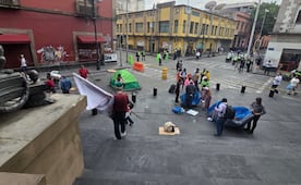 Levantan plantón instalado en el Congreso de la CDMX; atienden sus demandas