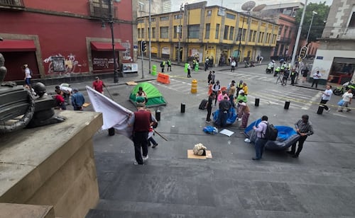 Levantan plantón instalado en el Congreso de la CDMX; atienden sus demandas