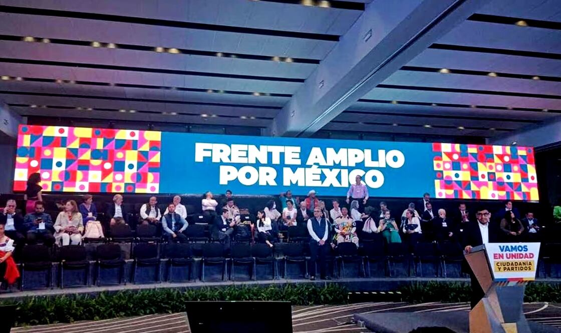 Simplificación del proceso para registro y otorgamiento de simpatías en la plataforma del Frente Amplio por México. Foto: EL UNIVERSAL