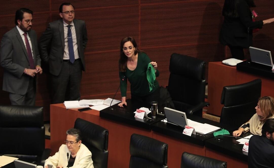 Lilly Téllez salió de MORENA para unirse al PAN hace algunos meses - Foto: Foto de archivo