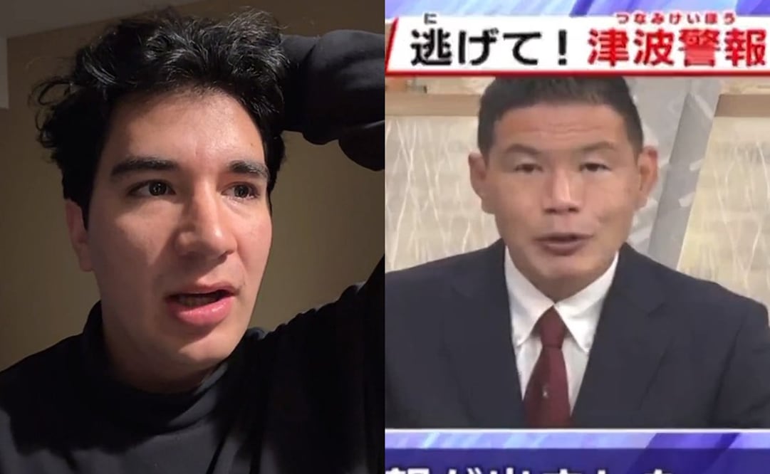 El tiktoker Nova narró a sus seguidores cómo vivió el terremoto en Japón. Foto: TikTok @novaxs