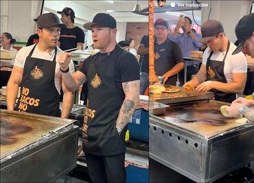 Canelo Álvarez "deja" el boxeo para "ser" taquero y atender a muchos aficionados
