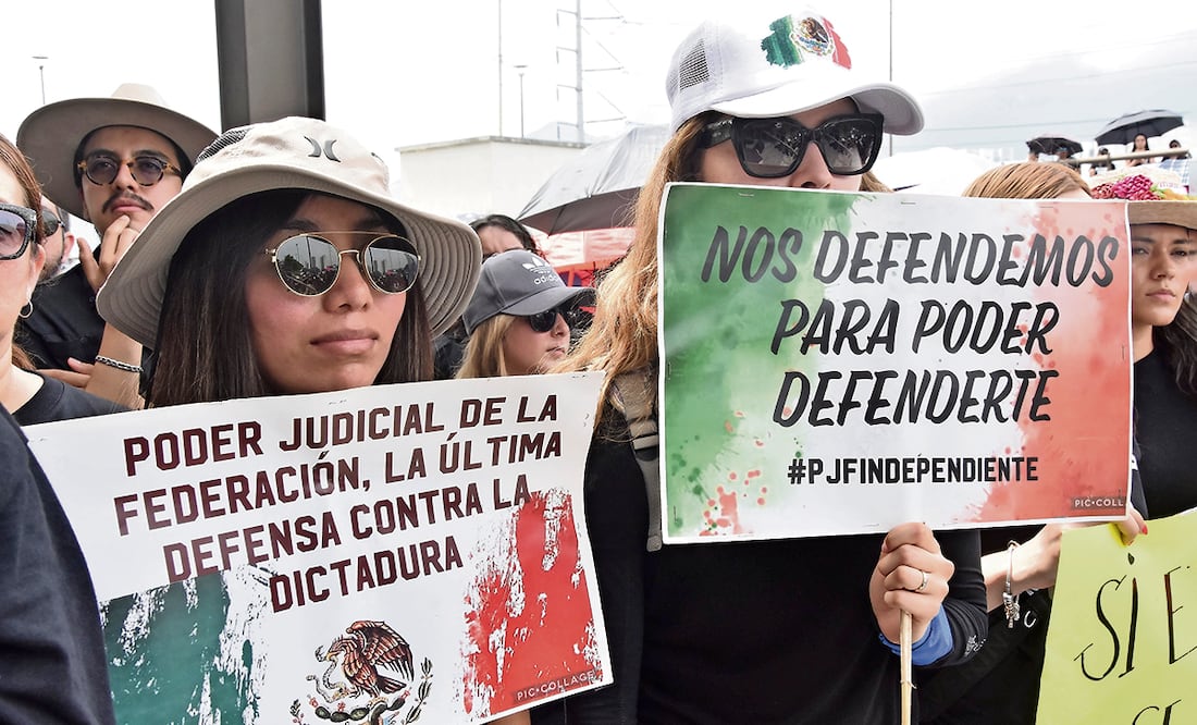 Poder Judicial se paraliza contra la reforma de AMLO | El Universal