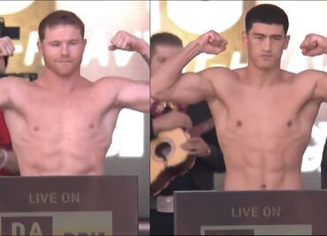 Canelo Álvarez y Dmitry Bivol superan la báscula y están listos para la pelea