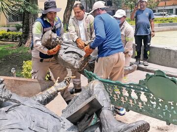 Piden estatuas de Fidel y el Che a la alcaldía Cuauhtémoc