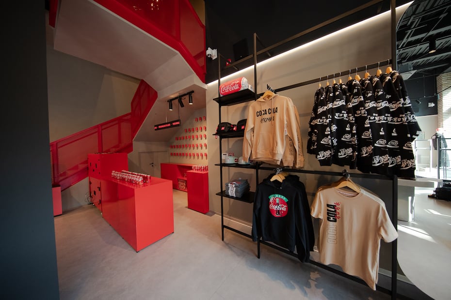 House of Coca Cola es la primera boutique de la bebida en el mundo. Foto: Cortesía Coca Cola
