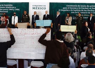 AMLO y Sedena inician comisión para “acceder a la verdad” de hechos ocurridos entre 1965 y 1990