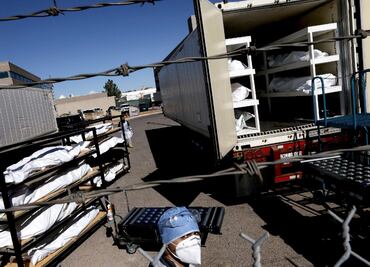 En El Paso, hasta los presos trasladan cadáveres de víctimas del Covid