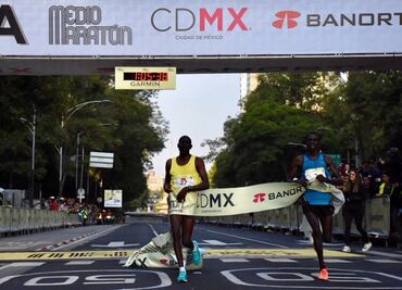 Medio Maratón de la CDMX con triunfos africanos