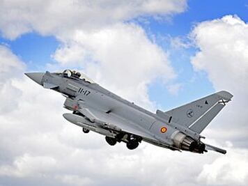 Así son los cazas Typhoon que usó Reino Unido para atacar en Yemen