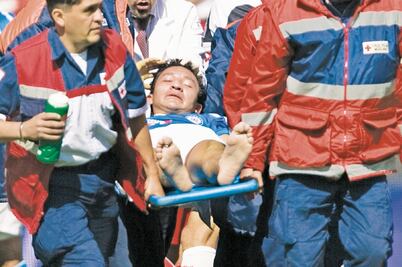 Un golpe cambió la vida de Villaluz