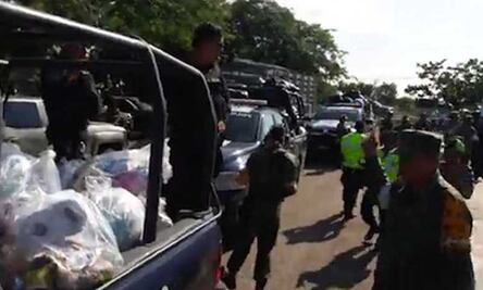 Discuten PF y Ejército por despensas en Oaxaca