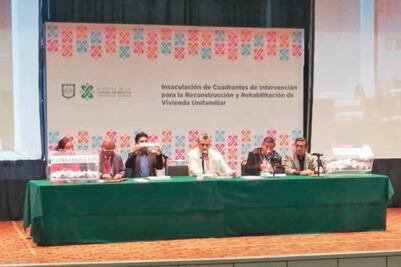 Cuestionan historial de empresas para reconstrucción