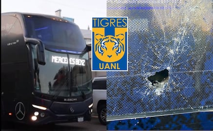 Final Liga MX: Aficionados de América apedrearon el camión de Tigres al llegar al estadio Azteca