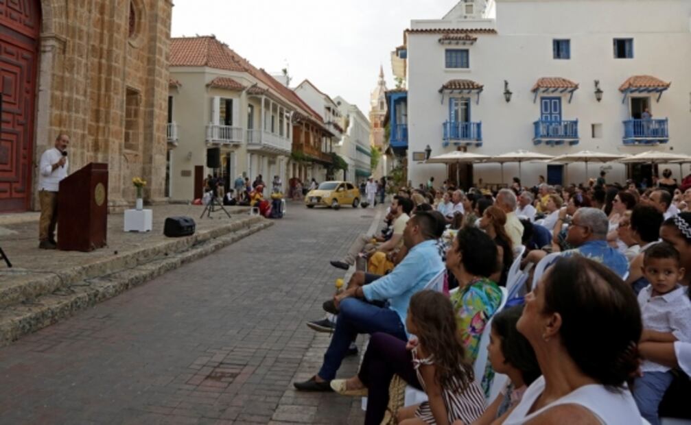 Reviven en Cartagena a García Márquez con lectura de su obra