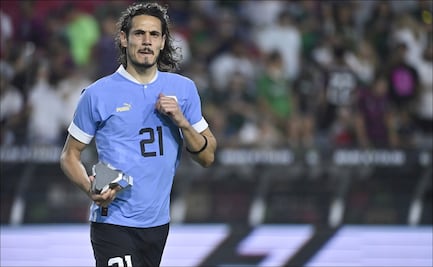 El récord que Edinson Cavani igualó ante la Selección Mexicana