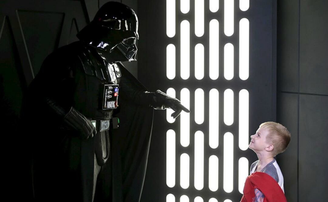 Entrenamientos jedi para niños que terminan enfrentando al mismísmo Darth Vader. (Foto: Reuters)
