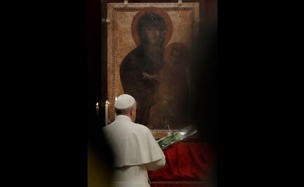 Restauran la Virgen María favorita del papa Francisco