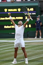 Así quedaron las semifinales de Wimbledon